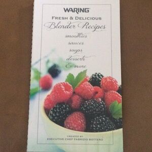 Waring Blender Recipe Book
